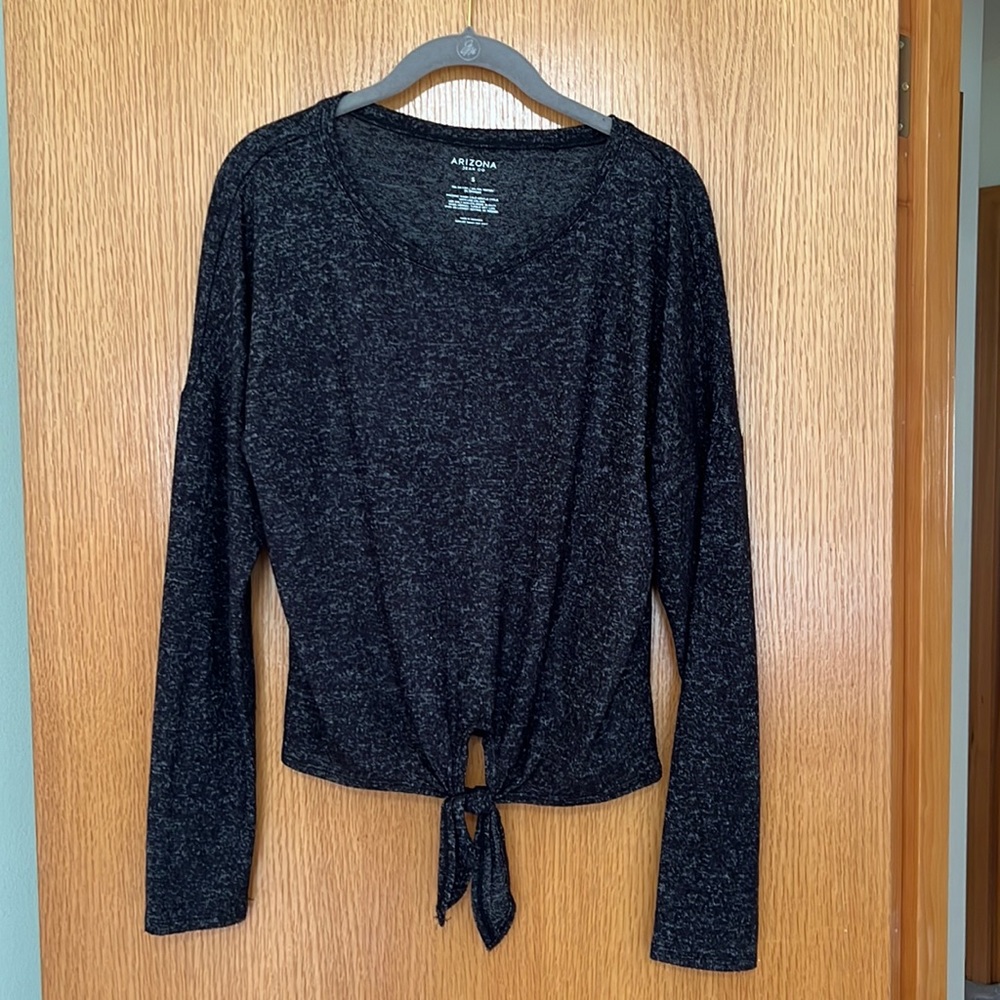 Junior size small, Arizona, black/grey sweater